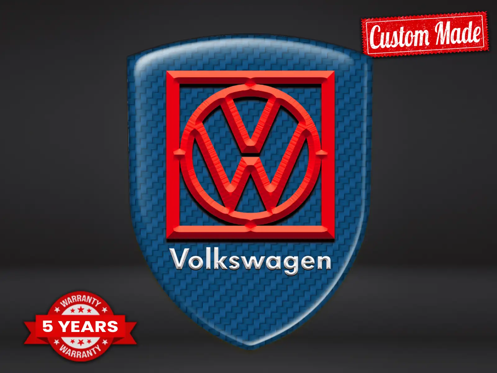 VW Self Adhesive Label Durable Universal High Quality